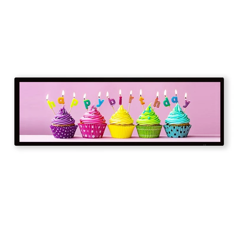 43.9 ইঞ্চি LCD বার ডিসপ্লে ডাবল ফেস স্ক্রিন প্রস্তুতকারক