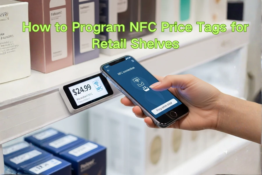 খুচরা তাকগুলির জন্য কীভাবে NFC মূল্য ট্যাগগুলি প্রোগ্রাম করবেন৷
