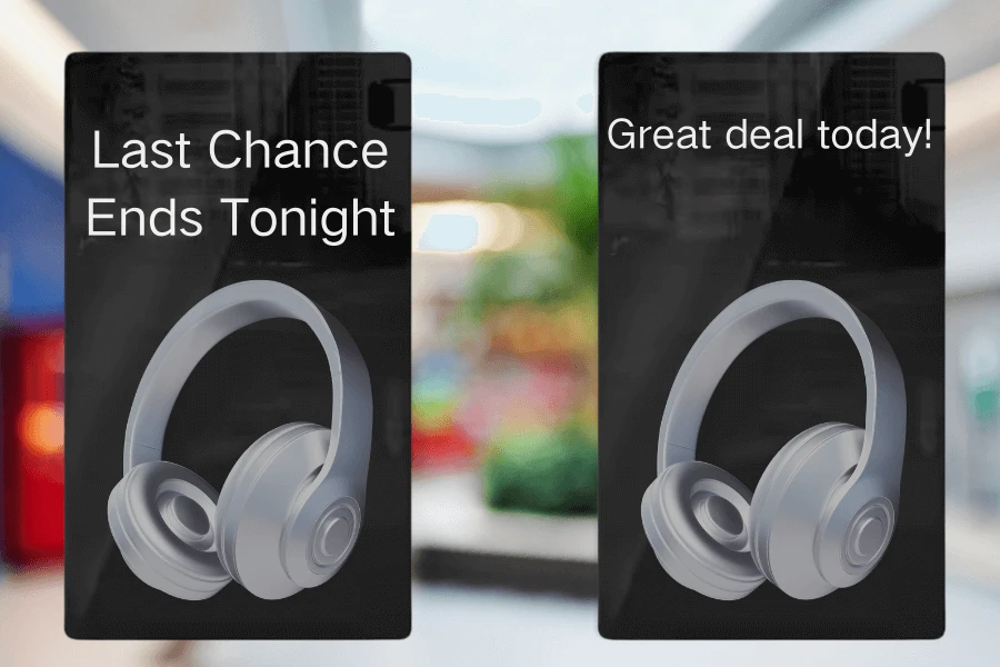 Notice the products flying off shelves Notice the products flying off shelves