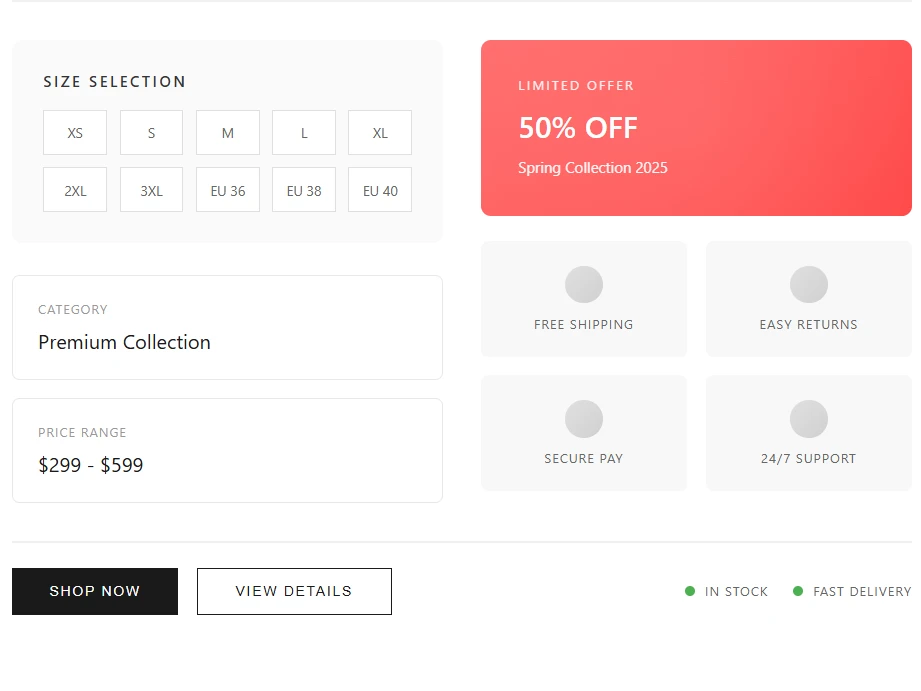 Fashion Retail Template
