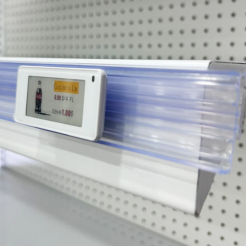2.13inch electronic price tag extruison channel